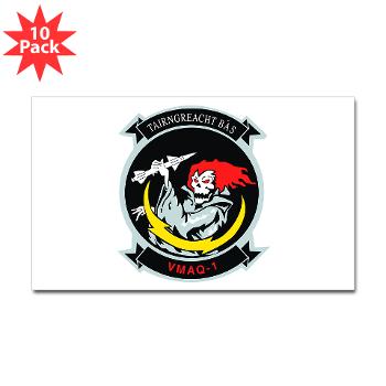 MTEWS1 - M01 - 01 - Marine Tactical Electronic Warfare Squadron 1 Sticker (Rectangle 10 pk)
