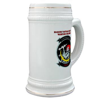 MTEWS1 - M01 - 03 - Marine Tactical Electronic Warfare Squadron with Text Stein - Click Image to Close