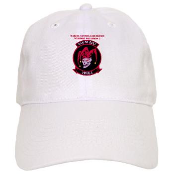 MTEWS2 - A01 - 01 - Marine Tactical Electronic Warfare Squadron 2 (VMA)with text - Cap