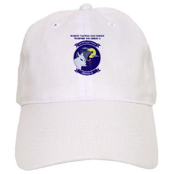 MTEWS3 - A01 - 01 - Marine Tactical Electronic Warfare Squadron 3 with Text Cap