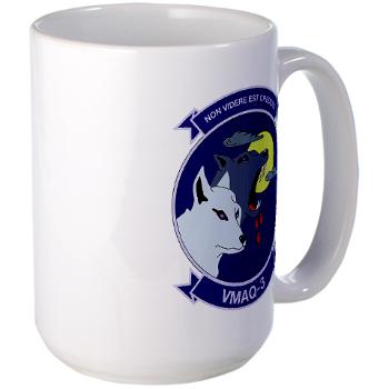 MTEWS3 - M01 - 03 - Marine Tactical Electronic Warfare Squadron 3 - Large Mug