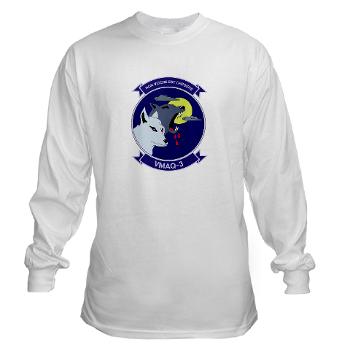 MTEWS3 - A01 - 03 - Marine Tactical Electronic Warfare Squadron 3 - Long Sleeve T-Shirt - Click Image to Close
