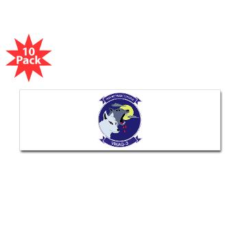 MTEWS3 - M01 - 01 - Marine Tactical Electronic Warfare Squadron 3 - Sticker (Bumper 10 pk) - Click Image to Close