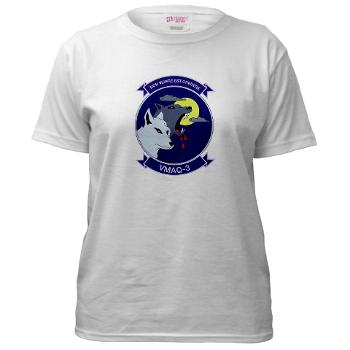 MTEWS3 - A01 - 04 - Marine Tactical Electronic Warfare Squadron 3 - Women's T-Shirt