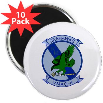 MTEWS4 - M01 - 01 - Marine Tactical Electronic Warfare Squadron 4 - 2.25" Magnet (10 pack) - Click Image to Close