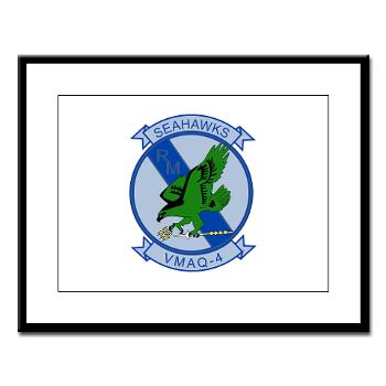 MTEWS4 - M01 - 02 - Marine Tactical Electronic Warfare Squadron 4 - Large Framed Print - Click Image to Close