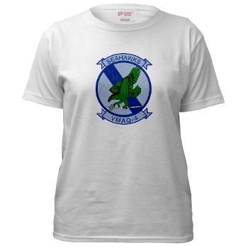 MTEWS4 - A01 - 04 - Marine Tactical Electronic Warfare Squadron 4 - Women's T-Shirt - Click Image to Close