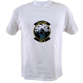 MUAVS3 - A01 - 04 - Marine Unmanned Aerial Vehicle Sqdrn 3 - Value T-Shirt - Click Image to Close