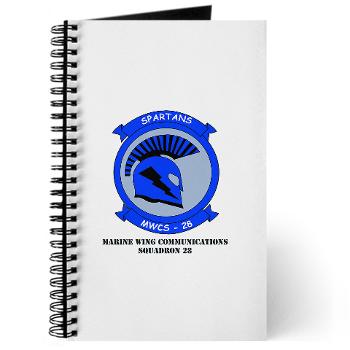 MWCS28 - M01 - 02 - Marine Wing Communications Squadron 28 (MWCS-28) with Text Journal