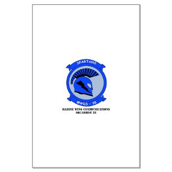 MWCS28 - M01 - 02 - Marine Wing Communications Squadron 28 (MWCS-28) with Text Large Poster