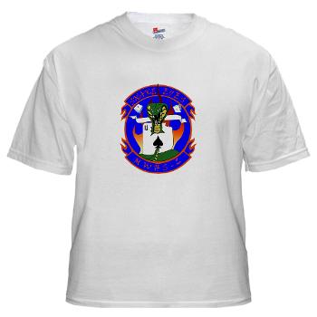 MWHQS2 - A01 - 04 - Marine Wing HQ - Squadron 2 - White T-Shirt
