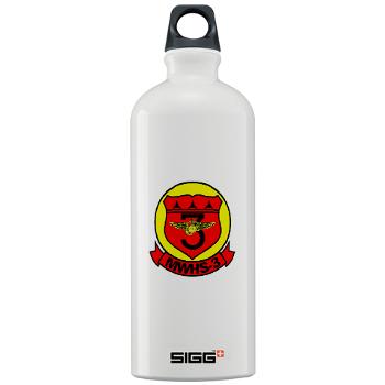 MWHS3 - M01 - 03 - Marine Wing Headquarters Squadron 3 - Sigg Water Bottle 1.0L - Click Image to Close