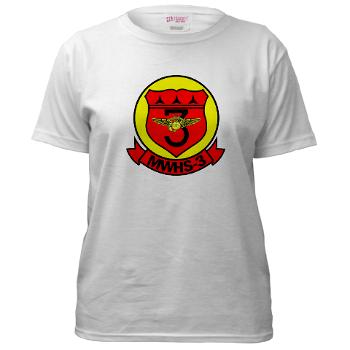MWHS3 - A01 - 04 - Marine Wing Headquarters Squadron 3 - Women's T-Shirt