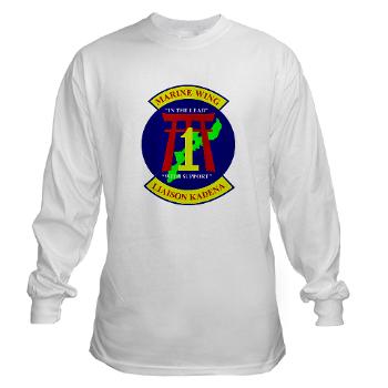 MWLK - A01 - 03 - Marine Wing Liaison Kadena Long Sleeve T-Shirt