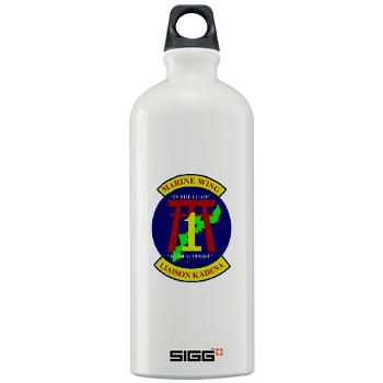 MWLK - M01 - 03 - Marine Wing Liaison Kadena Sigg Water Bottle 1.0L - Click Image to Close