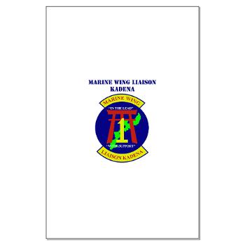 MWLK - M01 - 02 - Marine Wing Liaison Kadena with Text Large Poster