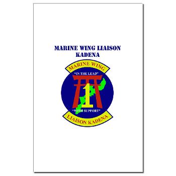 MWLK - M01 - 02 - Marine Wing Liaison Kadena with Text Mini Poster Print