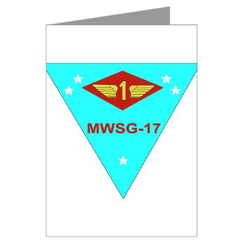 MWSG17 - M01 - 02 - Marine Wing Support Group 17 Greeting Cards (Pk of 10) - Click Image to Close