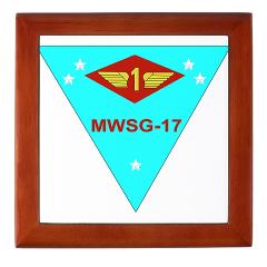 MWSG17 - M01 - 03 - Marine Wing Support Group 17 Keepsake Box