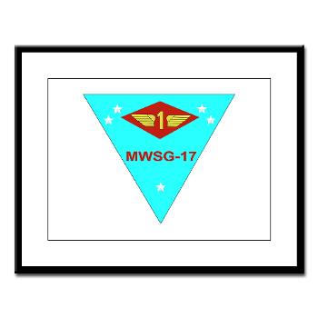 MWSG17 - M01 - 02 - Marine Wing Support Group 17 Large Framed Print