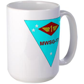 MWSG17 - M01 - 03 - Marine Wing Support Group 17 Large Mug - Click Image to Close