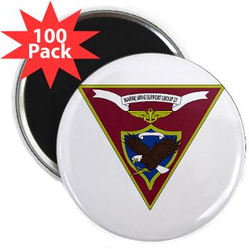 MWSG27 - A01 - 01 - USMC - Marine Wing Support Group 27 (MWSG-27) - 2.25" Magnet (100 pack)
