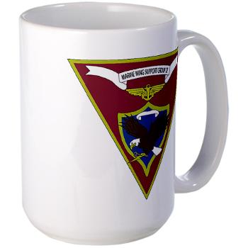MWSG27 - A01 - 01 - USMC - Marine Wing Support Group 27 (MWSG-27) - Large Mug