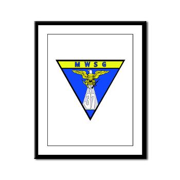 MWSG37 - M01 - 02 - Marine Wing Support Group 37 - Framed Panel Print