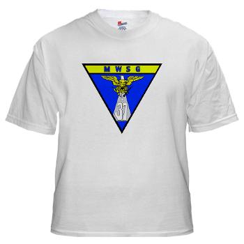 MWSG37 - A01 - 04 - Marine Wing Support Group 37 - White t-Shirt