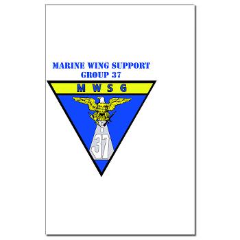 MWSG37 - M01 - 02 - Marine Wing Support Group 37 with Text - Mini Poster Print