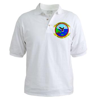 MWSS171 - A01 - 04 - Marine Wing Support Squadron 171 Golf Shirt - Click Image to Close
