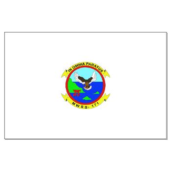 MWSS171 - M01 - 02 - Marine Wing Support Squadron 171 Large Poster