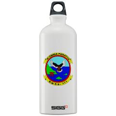 MWSS171 - M01 - 03 - Marine Wing Support Squadron 171 Sigg Water Bottle 1.0L