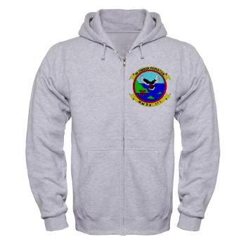MWSS171 - A01 - 03 - Marine Wing Support Squadron 171 Zip Hoodie - Click Image to Close
