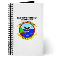 MWSS171 - M01 - 02 - Marine Wing Support Squadron 171 with Text Journal