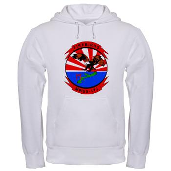 MWSS172 - A01 - 03 - Marine Wing Support Squadron 172 Hooded Sweatshirt - Click Image to Close