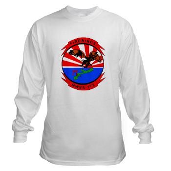 MWSS172 - A01 - 03 - Marine Wing Support Squadron 172 Long Sleeve T-Shirt