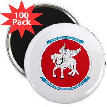 MWSS271 - M01 - 01 - Marine Wing Support Squadron 271 (MWSS 271) 2.25" Magnet (100 pack)