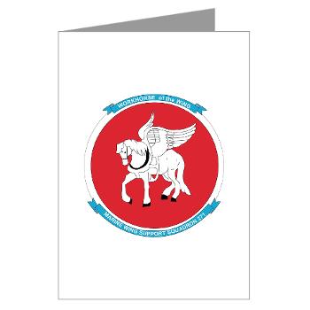 MWSS271 - M01 - 02 - Marine Wing Support Squadron 271 (MWSS 271) Greeting Cards (Pk of 10) - Click Image to Close