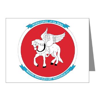 MWSS271 - M01 - 02 - Marine Wing Support Squadron 271 (MWSS 271) Note Cards (Pk of 20)