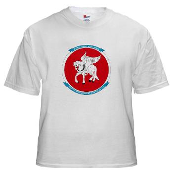 MWSS271 - A01 - 04 - Marine Wing Support Squadron 271 (MWSS 271) White T-Shirt - Click Image to Close