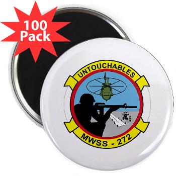 MWSS272 - M01 - 01 - Marine Wing Support Squadron 272 (MWSS 272) 2.25" Magnet (100 pack)