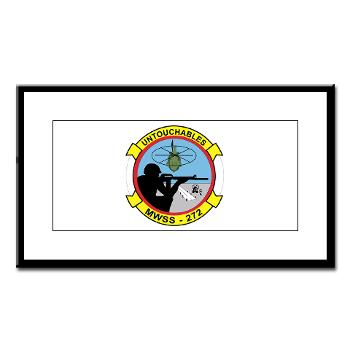 MWSS272 - M01 - 02 - Marine Wing Support Squadron 272 (MWSS 272) Small Framed Print