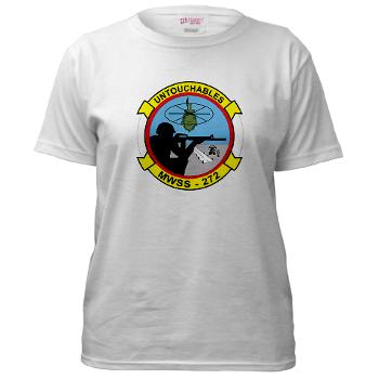 MWSS272 - A01 - 04 - Marine Wing Support Squadron 272 (MWSS 272) Women's T-Shirt - Click Image to Close