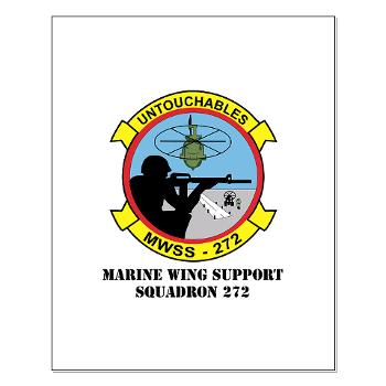 MWSS272 - M01 - 02 - Marine Wing Support Squadron 272 (MWSS 272) with text Small Poster - Click Image to Close