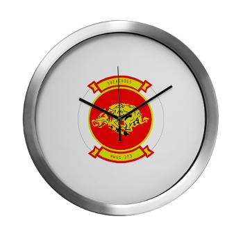 MWSS273 - M01 - 03 - Marine Wing Support Squadron 273 (MWSS 273) Modern Wall Clock