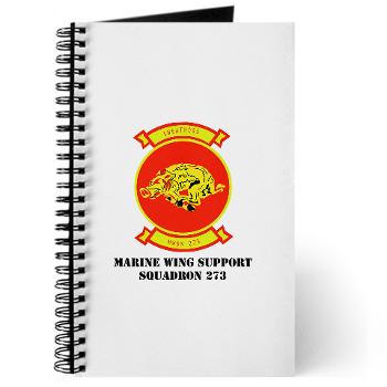 MWSS273 - M01 - 02 - Marine Wing Support Squadron 273 (MWSS 273) with text Journal
