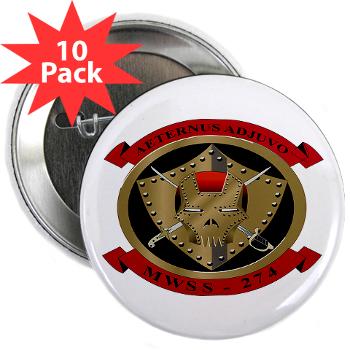MWSS274 - M01 - 01 - Marine Wing Support Squadron 274 (MWSS 274) - 2.25" Button (10 pack) - Click Image to Close