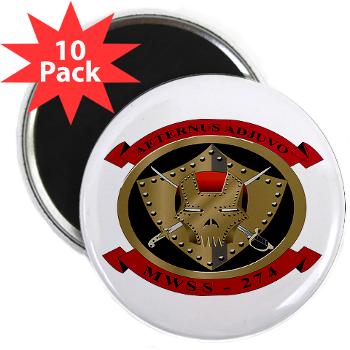 MWSS274 - M01 - 01 - Marine Wing Support Squadron 274 (MWSS 274) - 2.25" Magnet (10 pack) - Click Image to Close