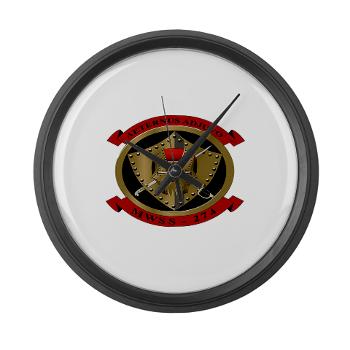 MWSS274 - M01 - 03 - Marine Wing Support Squadron 274 (MWSS 274) - Large Wall Clock - Click Image to Close